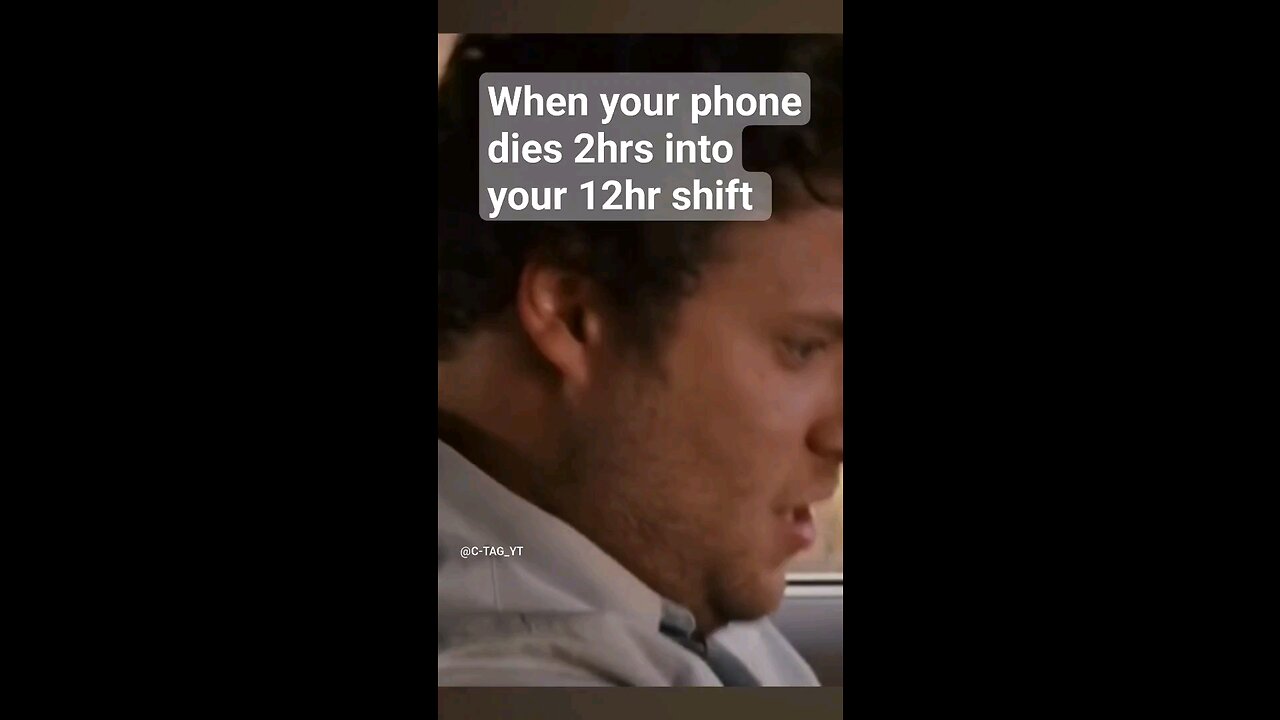 When you're only source of entertainment dies 2hrs into your 12hr shift.