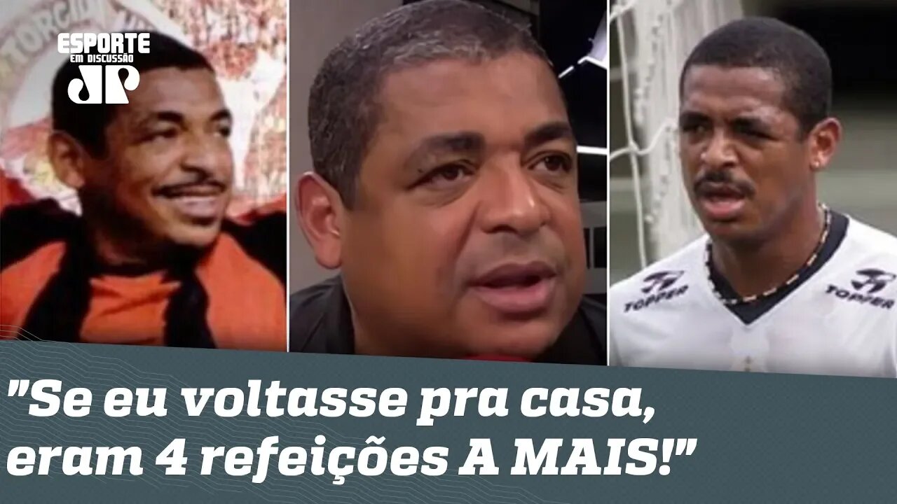 Ele é FO**! Vampeta relembra sacrifícios e DÁ AULA a jogadores acomodados!
