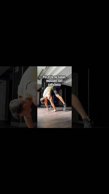 Por esto no ganas MUSCULO con CALISTENIA #shorts #calisthenics