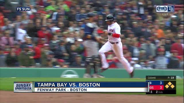 Eight is enough: Boston Red Sox snap Tampa Bay Rays' winning streak with 4-3 win