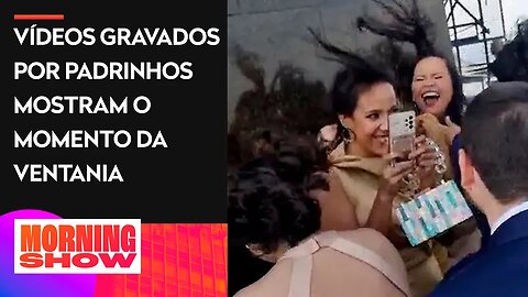 Após planejar casamento no Cristo Redentor, casal maranhense é surpreendido com vendaval