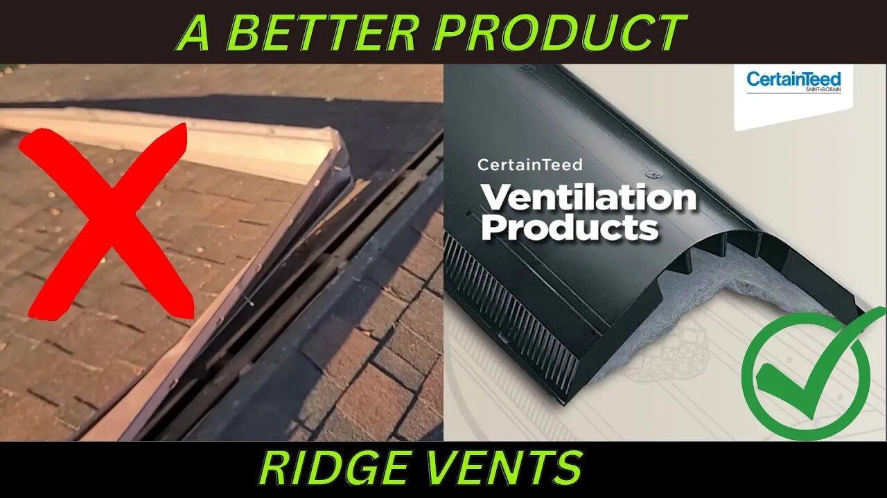 What Ridge Vent Should I Install On My Roof?