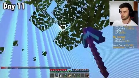 I Survived 100 Days in Minecraft SKY BLOCK… ==== 13