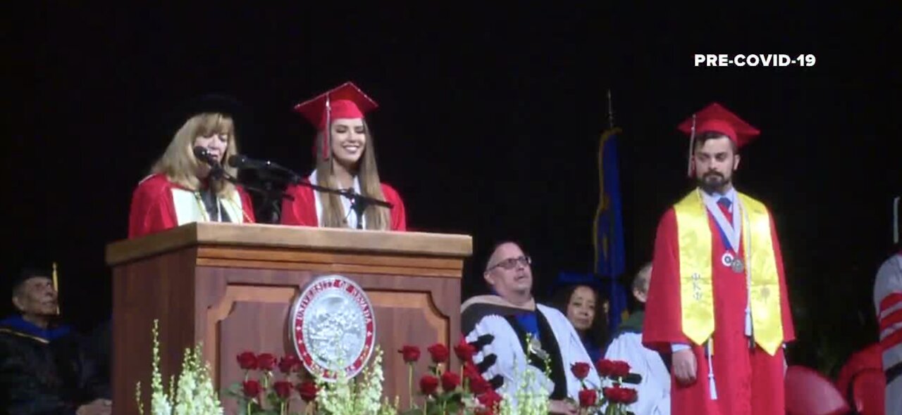 UNLV to host in-person graduation ceremonies this spring