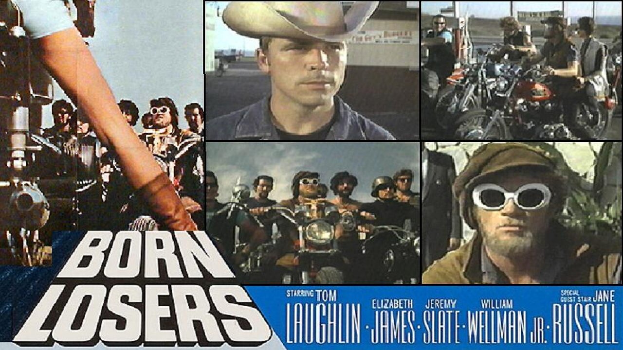 THE BORN LOSERS 1967 Vietnam Vet & Martial Artist Billy Jack vs Motorcycle Gang FULL MOVIE HD & W/S