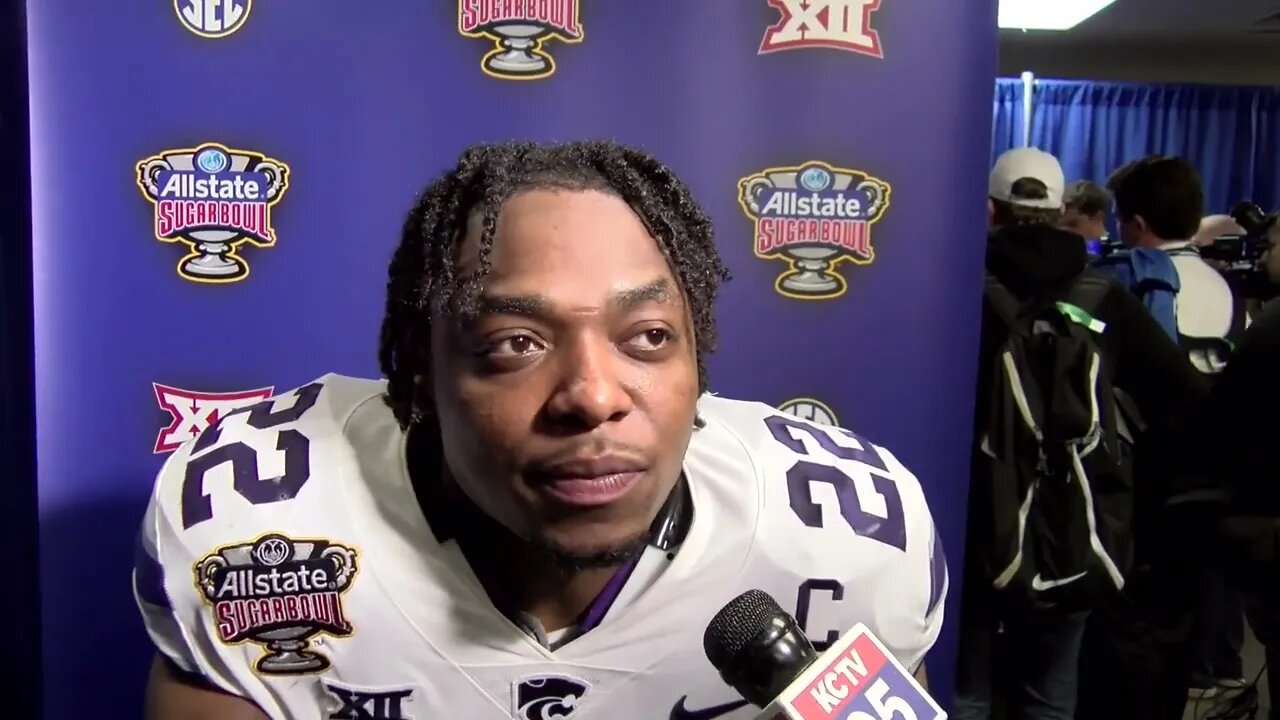 Kansas State Football | Daniel Green Sugar Bowl Postgame Interview | Alabama 45, K-State 20