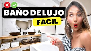 15 IDEAS PARA DECORAR TU BAÑO EN MINUTOS SIN OBRA! 😱 Decoración Lujosa y Elegante