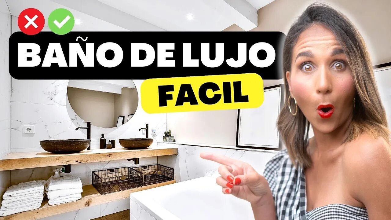 15 IDEAS PARA DECORAR TU BAÑO EN MINUTOS SIN OBRA! 😱 Decoración Lujosa y Elegante