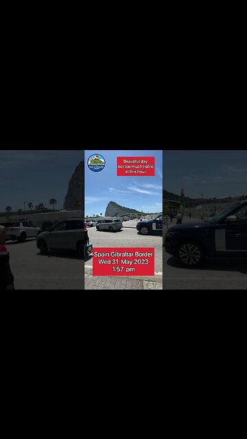 Spain Gibraltar Border on Wednesday at 2