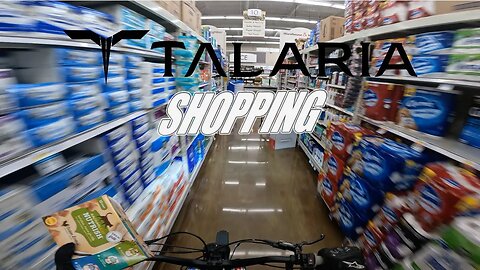 RIDING TALARIA INSIDE THE STORE // LEARNING WHEELIES PT 4