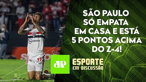 O São Paulo é, de fato, um FORTE CANDIDATO ao REBAIXAMENTO? | ESPORTE EM DISCUSSÃO - 25/11/21