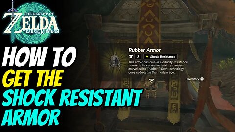 How to Get Shock Resistant Armor | The Legend of Zelda: Tears of the Kingdom