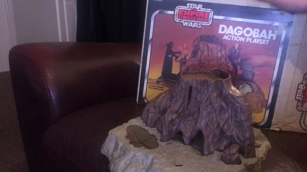 Vintage Star Wars Dagobah Playset Review