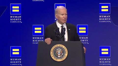 Biden Tells Audience: "Careful, I'm Like A Poor Relative, I Show Up When I'm Invited"
