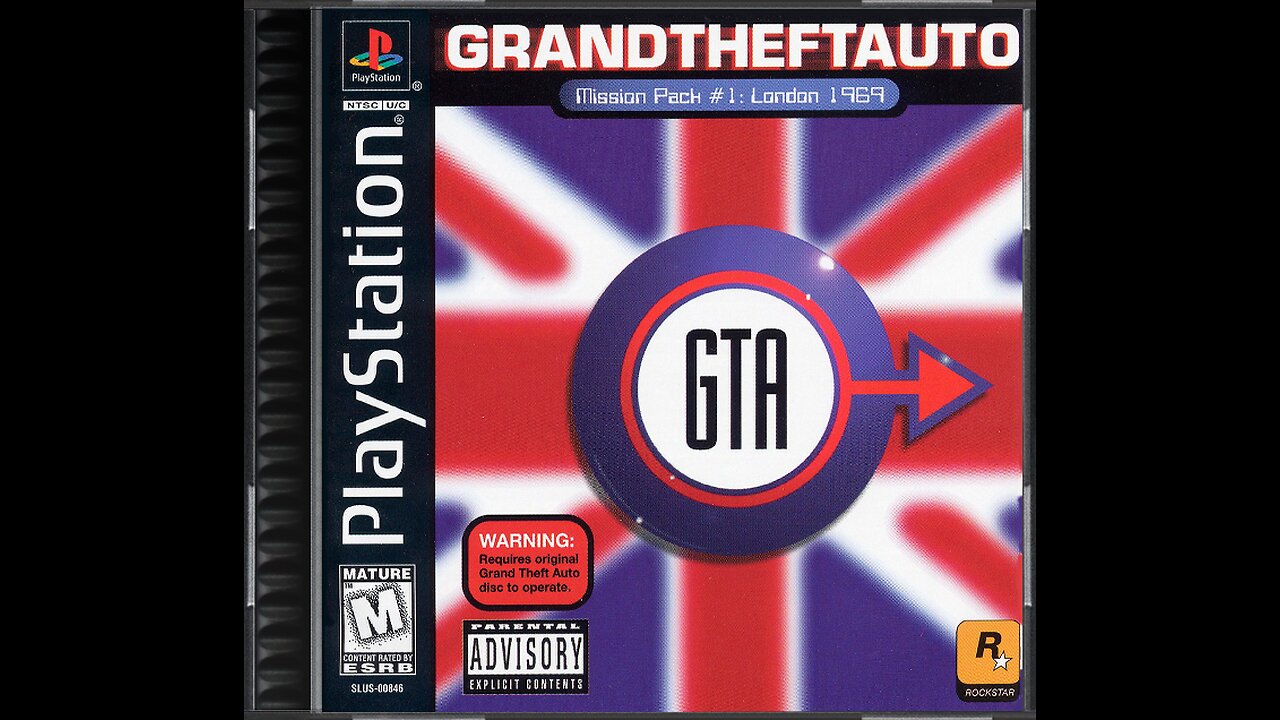 Grand Theft Auto: London, 1961 (1999, PlayStation, PC) Full Playthrough