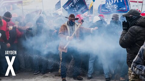 Trump Terrorists Get Flashed Banged As The Capitol Police Fightback The Violent Mob | U.S. Capitol