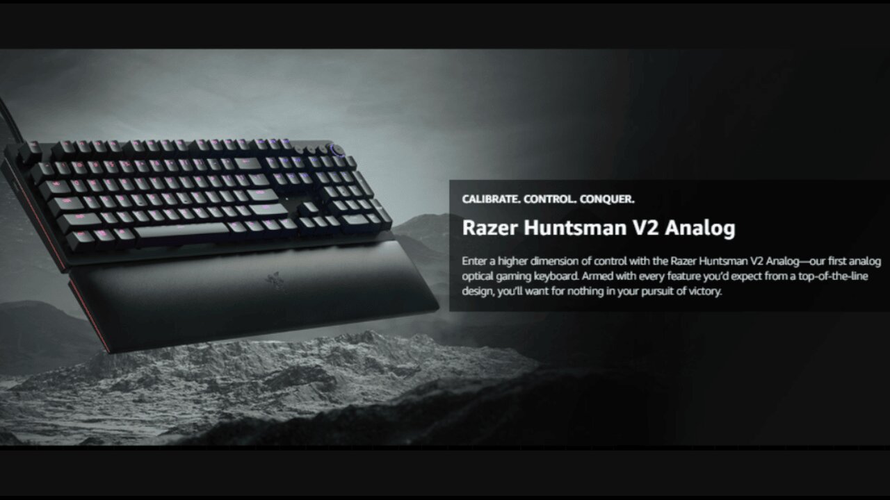 Razer Huntsman V2 Analog Gaming Keyboard