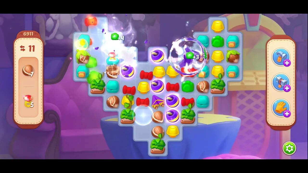 Playrix Homescapes Gameplay Walkthrough Level 6911