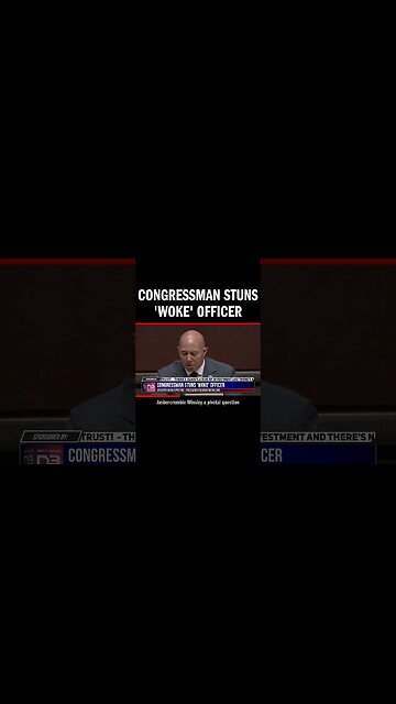 Congressman Stuns 'Woke' Officer