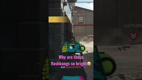 MW2 Flashbangs Are Way Too Bright😭 #shorts