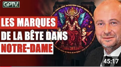 MACRON A Mis Les Marques De La Bête Dans NOTRE-DAME