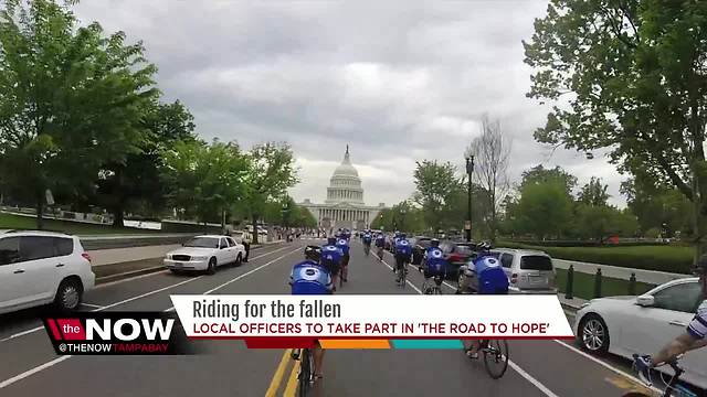 Local officers to pedal to D.C. to raise money for fallen police officers