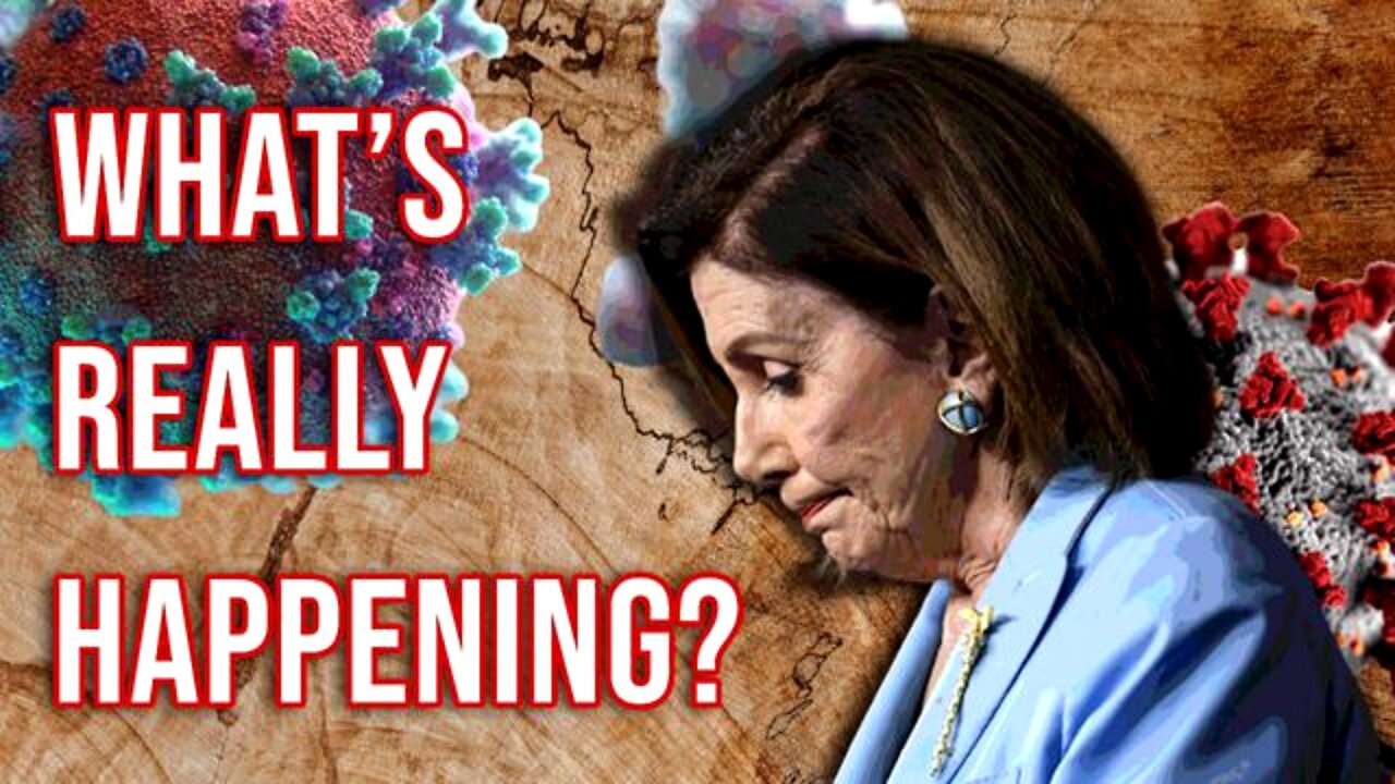 PELOSI TESTS POSITIVE? OR IS SOMETHING ELSE HAPPENING