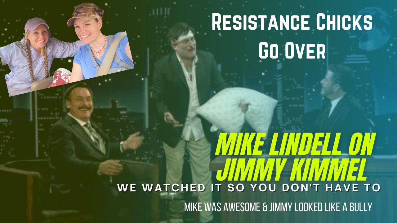 #MikeLindell On #JimmyKimmel ... We Watched It So You Don't Have To