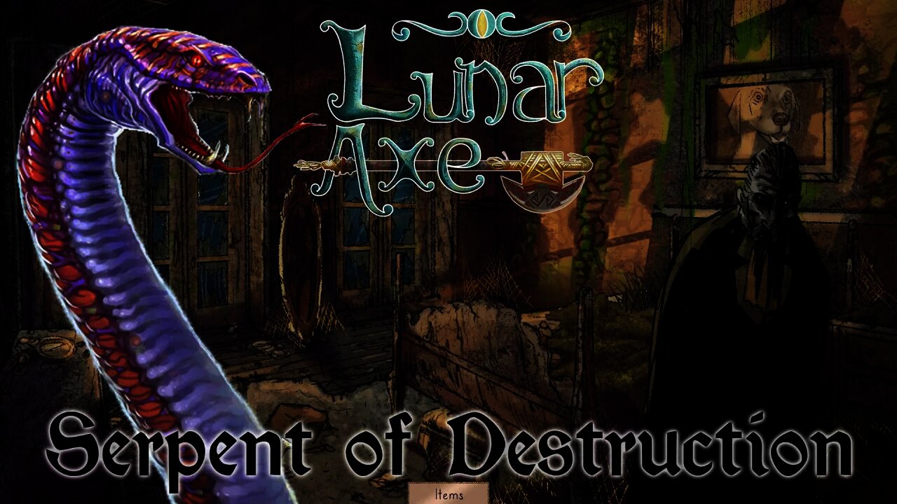 Lunar Axe - Serpent of Destruction