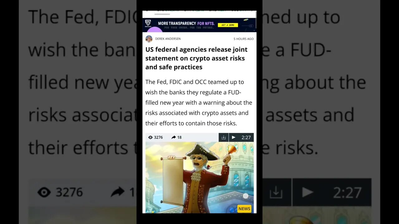 Breaking News: US Federal Agencies Release Joint Statement on Crypto Asset Risks and Safe Practices