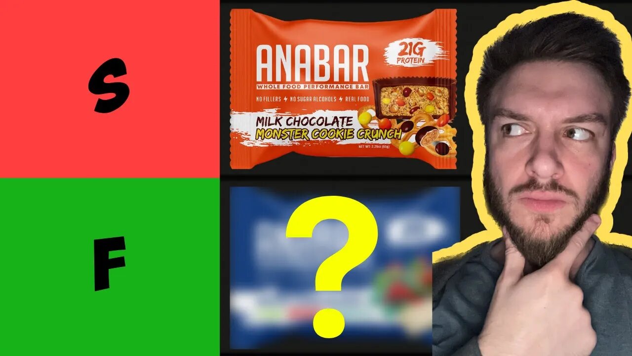 Anabar Protein Bar Flavor Tier List