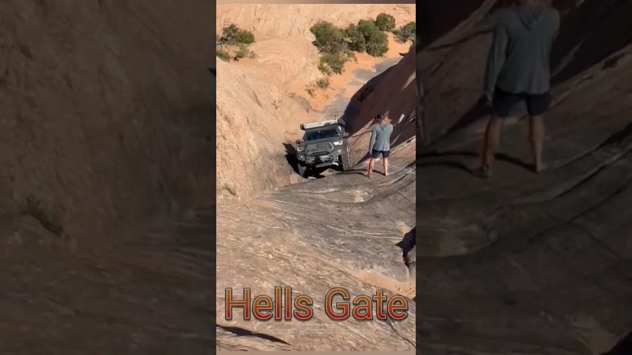 Tacoma with a Vagabond Drifter does Hells Gate? #tacoma #hellsgate #overland