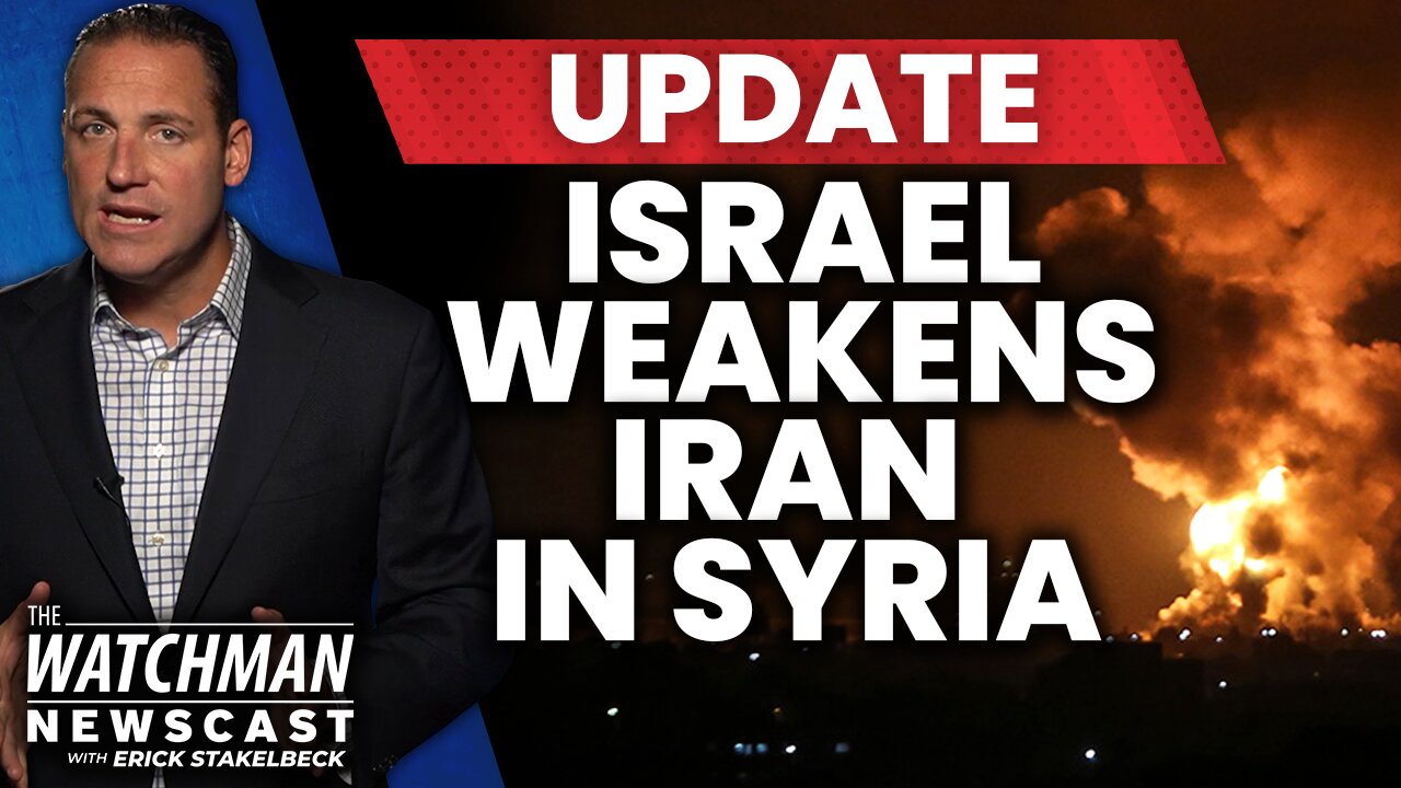 Israel AIRSTRIKES Against Iran in Syria WORKING? Iran Halts Damascus Flights | Watchman Newscast