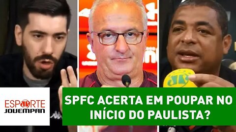 SPFC acerta em poupar no início do Paulista? Debate ESQUENTA!