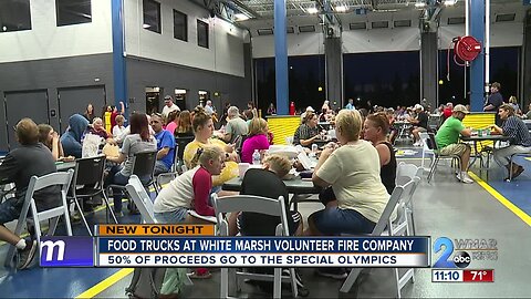 Food trucks line up in White Marsh to raise money for the Special Olympics