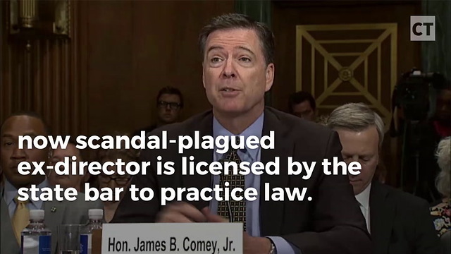 Laywer Moves to Have James Comey Disbarred