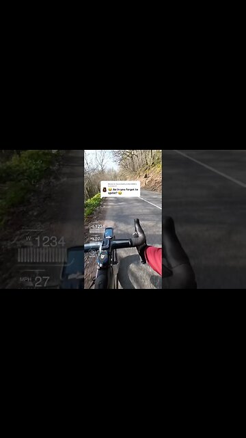 Nearly forgot to sprint at the end 🙈