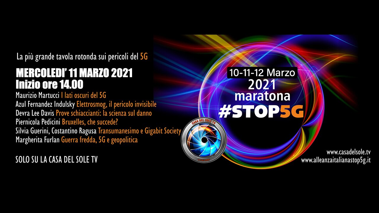 Maratona Stop 5G - Seconda Tappa