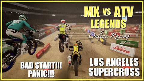 MX vs ATV Legends Bob Hannah gets a bad start in Los Angeles