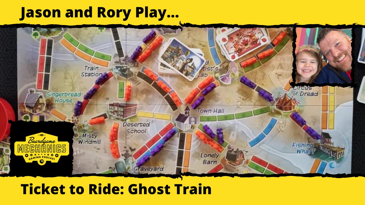 Jason and Rory Play Ticket to Ride: Ghost Train