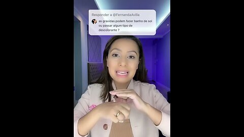 Grávida pode passar descolorante nos pelos e ficar no sol