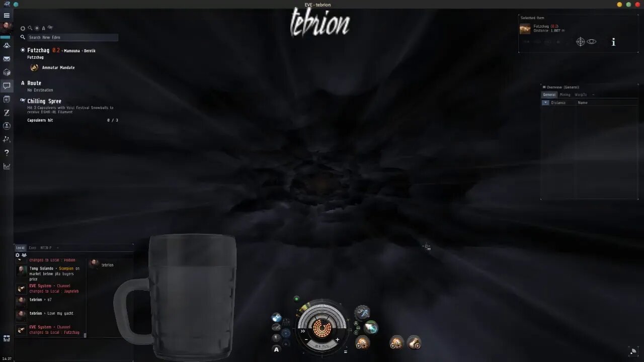 Truth Hurts Live - Eve Online - Found my bomber. How do I get it away safe?