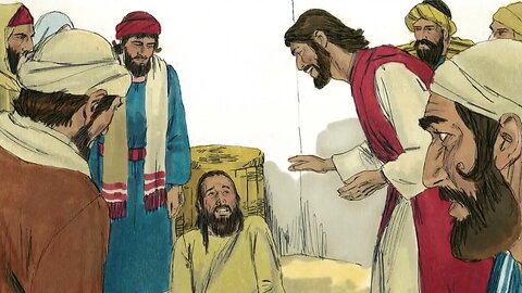 Lewo - Luke 5:17-26 “Jesus heals a paralytic” [lww]