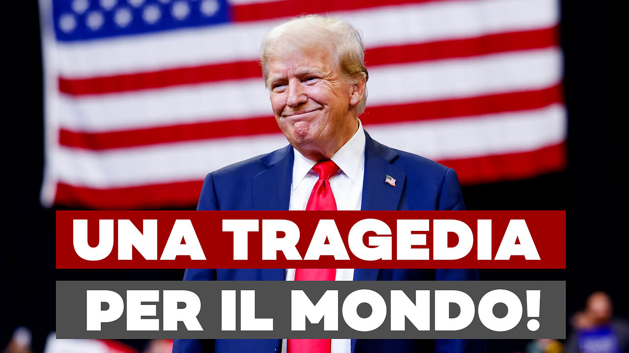 C'è POCO da festeggiare: "TRUMP sarà una TRAGEDIA PER IL MONDO!"