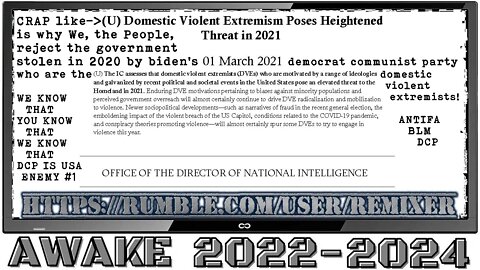 WE KNOW THAT YOU KNOW THAT WE KNOW THAT DCP IS USA ENEMY #1