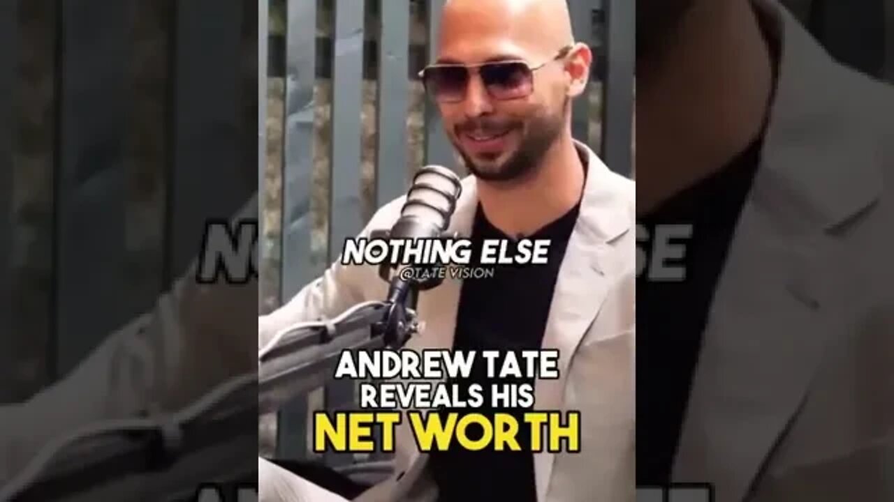 Is Andrew Tate worth $500,000,000 #andrewtate #tate #money #motivation #millionaire