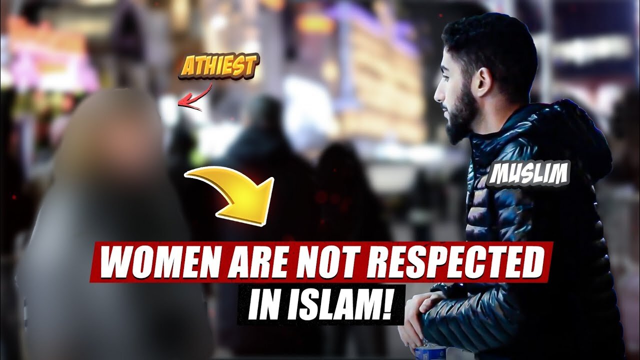 English Lady Confronts Muslims On The Treatment Of Women In Islam! Muhammed Ali