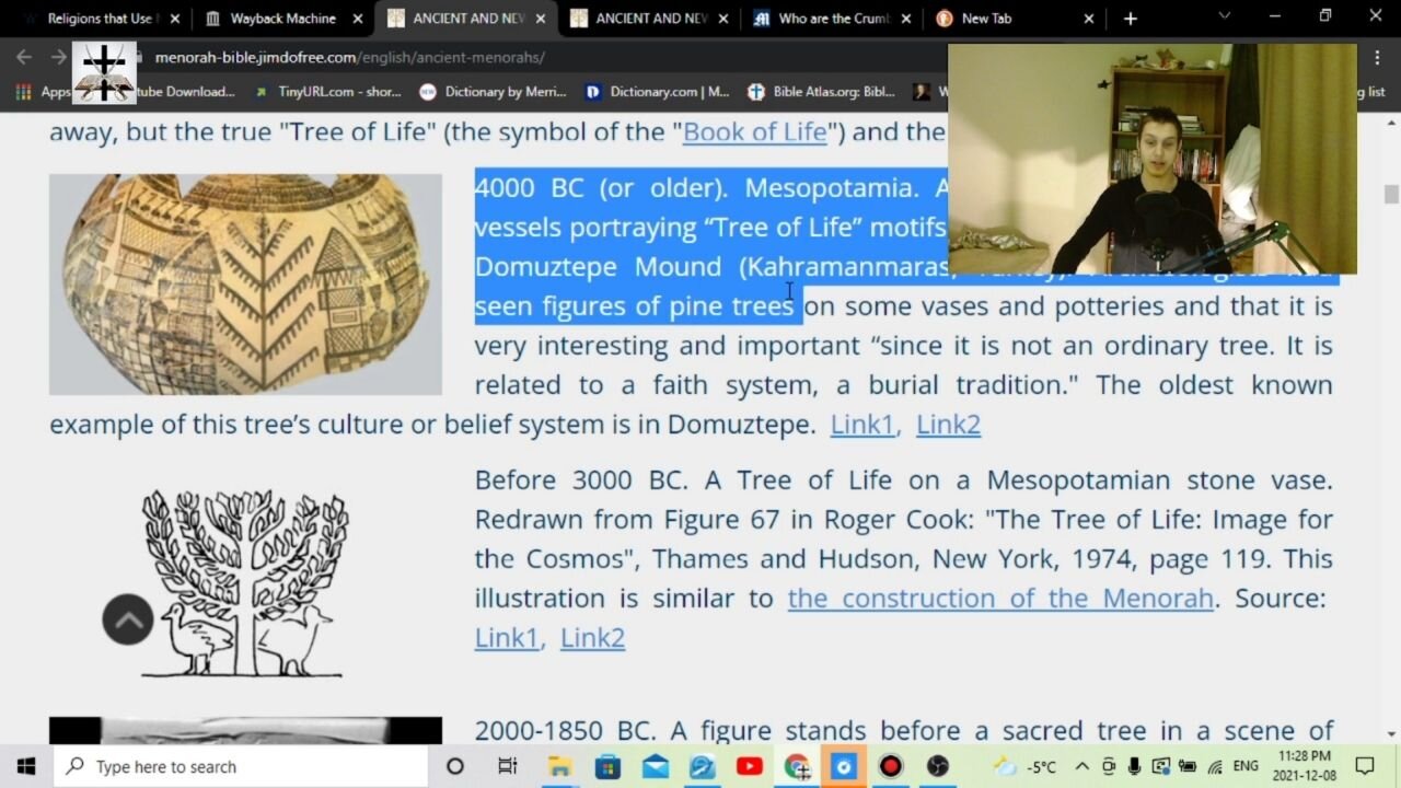 Ancient Babylonian Roots Of Menorahs & Judaism