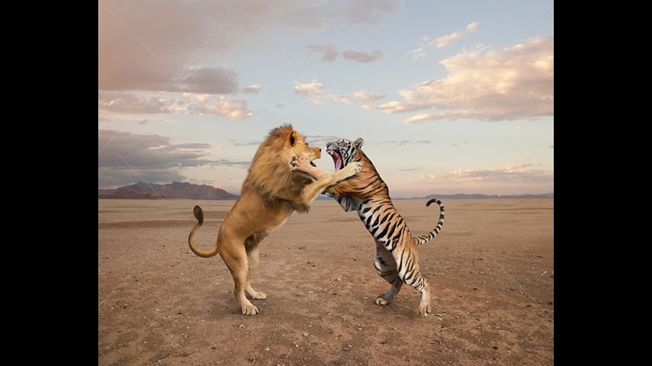 Lion Vs Tiger Real Fight HD Video 2022 | Tiger Vs Lion