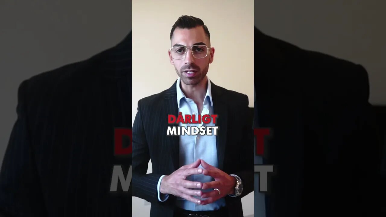 Et DÅRLIGT vs GODT Mindset... #motivation #mindset #succes #shorts